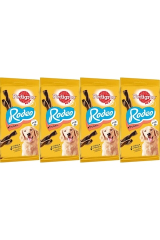 Pedigree Rodeo 7'li Sığır Etli Köpek Ödülü 4 x 123 G