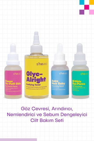 Gözenek Yağlanma Ve Kararma Karşıtı Set