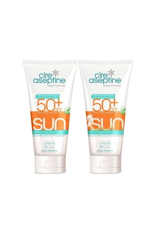 Cire Aseptine Güneş Kremi 50+ Spf + Güneş Kremi Çocuk 50+ Spf