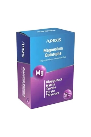 Apexis Magnesium Quintable 60 Tablet