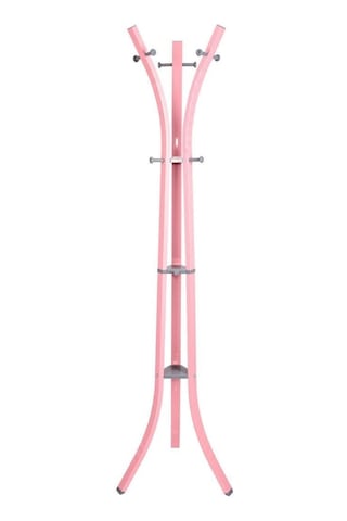 Perilla Metal Lobby 360 Ayaklı Portmanto Askılık Pembe 40 Cm 185 Cm Pembe