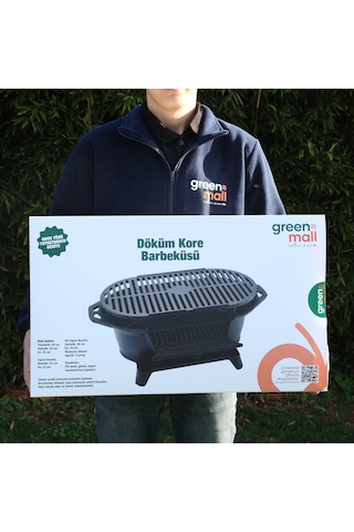 Döküm Kore Barbeküsü Siyah