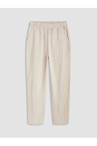 Lcw Modest Gri Beli Lastikli Kadın Müslin Pantolon
