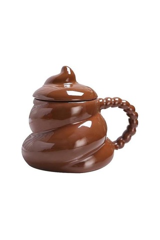 Komik Adam Kupalar Kaka Kupa, Seramik Kahve Kupa Style1