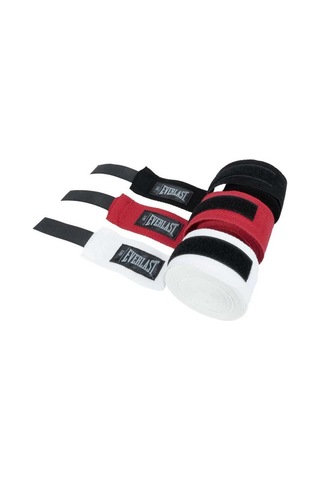 Everlast Core Handwraps 3 Pack Black/whıte/red 305 Cm P00003251 Çok Renkli