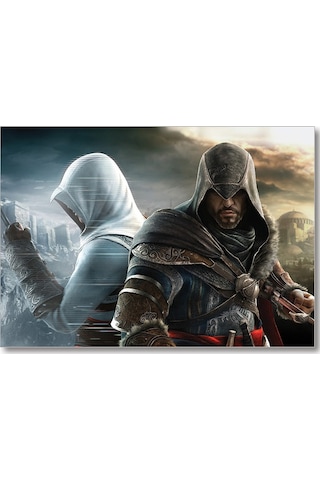 Cakasepetim Assassins Creed Revelations Ahşap Mdf Tablo