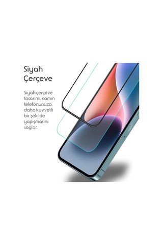 Yesido İphone 16 Uyumlu Premium 5d Temperli Cam Ekran Koruyucu