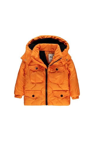 Civil Boys Erkek Çocuk Kapüşonlu Mont 2-5 Yaş Oranj 21400012524w1 Turuncu