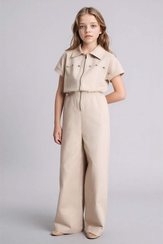 Defacto Gabardin Tulum Kız Çocuk H0718a826spbg791 Bej-bg791