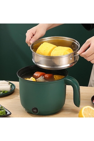 Diğer Yapışmaz Tava Suntek Ocak Mini Güveç Erişte Elektrikli Qj