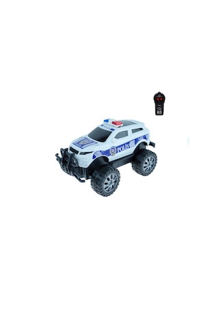 Uzaktan Kumandalı 1:24 Ölçek Polis Arabası Suv Yarım Fonksiyon