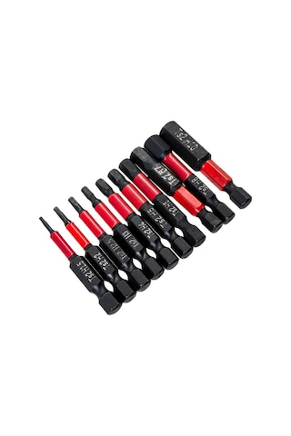 6502 Manyetik Allen Bits Uç Seti 1.5-10mm 11 Parça