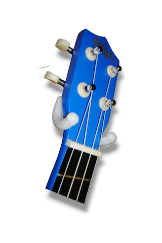 Soprano Ve Concert Ukulele Duvar Standı