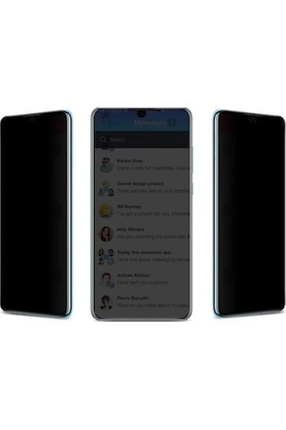 Xiaomi Redmi Note 10S Hayalet Ekran Koruyucu Tam Kaplayan Privacy