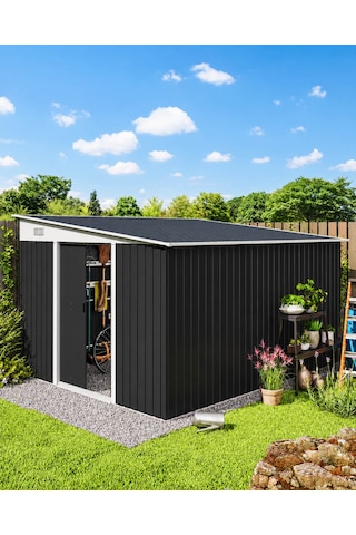 Garden Vault Metal Bahçe Depolama Kulübesi