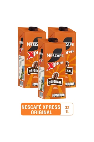 Nescafé Xpress Original Soğuk Kahve 1lx3 Hazır