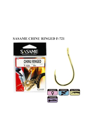 Sasame Chinu Ringed F-721 Gold İğne İğne No : 2-0