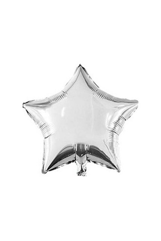 Beysüs Gümüş Yıldız Balon Seti Standart