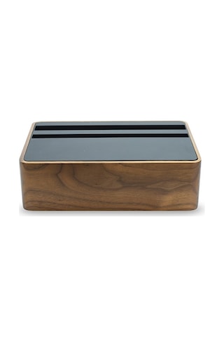 Alldock Wireless Kablosuz Şarj Standı - Ceviz/Siyah