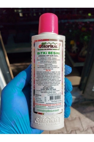 TROPİKAL Orkide İçin Özel Bitki Besini – 225ml