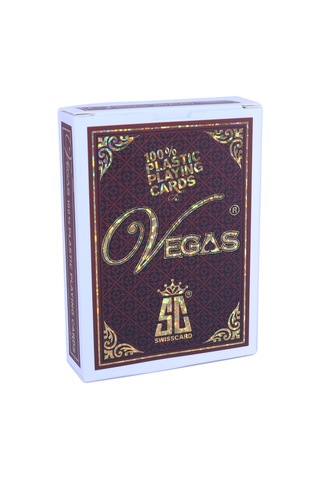 Swisscard İskambil Blackjack Poker Oyun Kartı - Kırmızı
