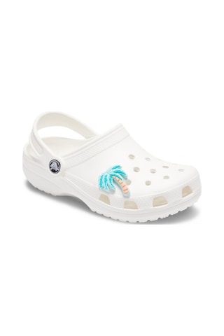Crocs Jibbits Mavi Palm Tree Terlik Süsü 001