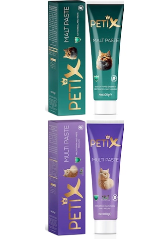 Petix Multivitamin ve Tüy Yumağı Önleyici Kedi Malt Macunu 100 G