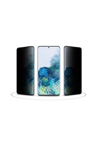 Ally Sm Galaxy S20 Fe 3d Full Privacy Gizlilik Tempered Cam Ekran Koruyucu- 5775