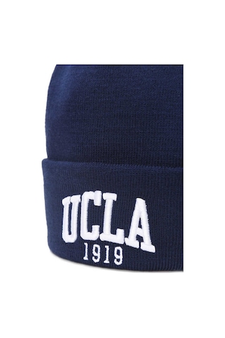 Ucla Lanıta Lacivert Bere Nakışlı - Unisex Bere Lacivert
