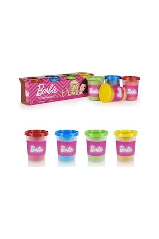 Barbie Oyun Hamuru 4'lü Paket 4x100 G - GPN18