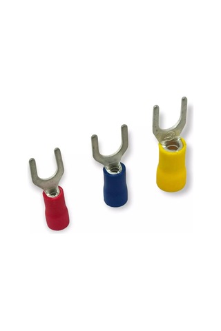 Trm Tcu - 5001 0.5-1.5mm² Kesit D2: 5.3mm İzoleli Çatal Tip Kablo Ucu 200 Adet