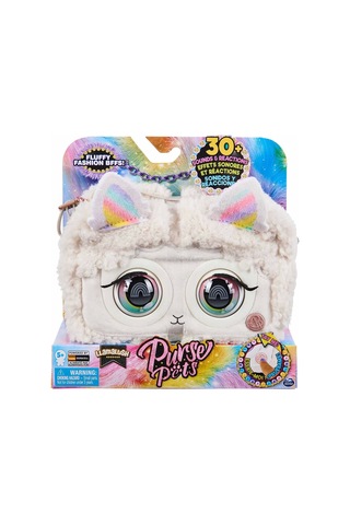 Purse Pets Fluffy Göz Kırpan İnteraktif Çanta - Krem
