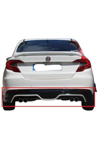 Egea Sedan 2015-2024 Arka Tampon Eki Boyasız