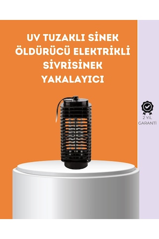 Kimyasal İçermeyen Uv Işıklı Böcek Ve Sivrisinek Kapanı - Güvenli Kullanım