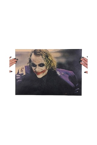 Joker Dark Knight Heath Ledger Kraft Poster Af013