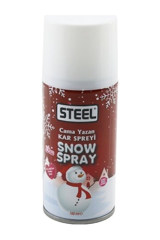 Lunaev 12 Adet Snow Party Spray Kar Spreyi 150 Ml Her Yüzeye Kar Efektli Yazı Yazma Genel Bakım Spre