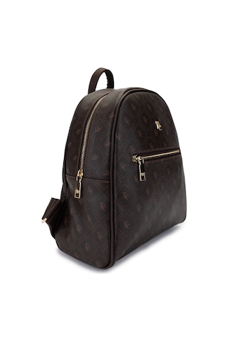 Tamer Tanca Kadın Vegan Kahverengi Sırt Çantası 743 2335 Bn Cnt Y25 Kahve Gfrj Kahverengi