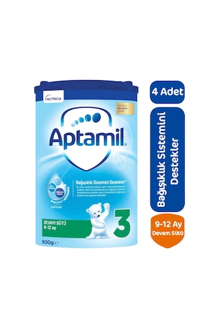 Aptamil 3 Devam Sütü 800 G 4 Adet