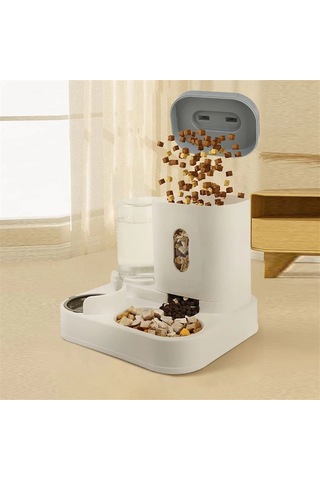 Jıalan Yeni Otomatik Pet Besleyiciler Büyük Kapasiteli Dağıtıcı