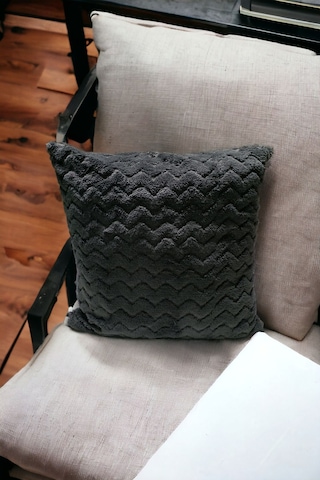 Bohem 4'lü Dekoratif Yastık Kılıfı Kırlent Kılıfı 43x43 Cm Antrasit Antrasit