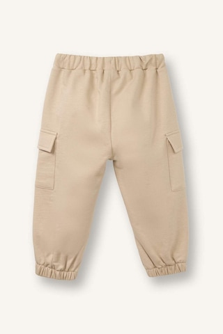 Defacto Kargo Fıt Sweatshirt Kumaşı Pantolon Erkek Bebek G7285a526spbg106 Bej-bg106