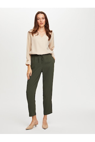 Faik Sönmez Beli Lastikli Comfort Fit Pantolon W26pnt002 Bw26pnt00254 Haki