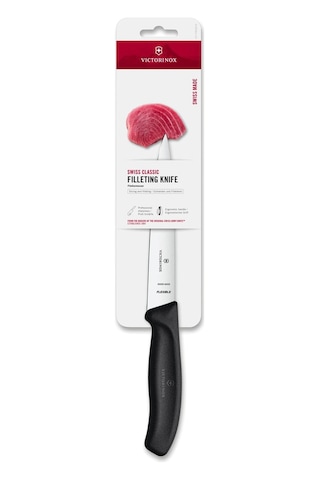 Victorinox 6.8713.16b 16cm Siyah Fileto Bıçağı, Blisterli Paket