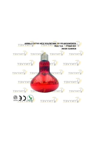 Kızılötesi Isıtıcı Lambalar, 100 Watt İle Sürüngenler İçin