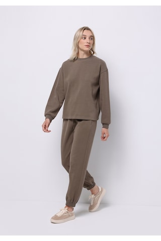Colin's Colins Regular Fit Yuvarlak Yaka Düz Kadın Bej Sweatshirt Cl1076453 Q1.v2 Lbr Light Brown