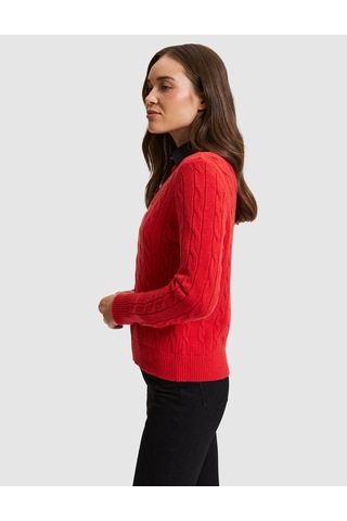 Pierre Cardin Kırmızı Regular Fit Kazak 50331418 Vr030