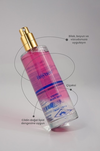 Kadın Vücut Spreyi Egzotik Gül Aromalı 100ml
