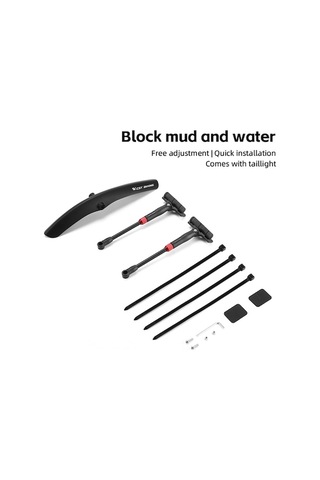 Pazly Yol Bisikleti 700c Çamurluk Seti - Hızlı Çıkarmalı Ön Çamurluk Hafif Mudguard, Küçük Boyutlu