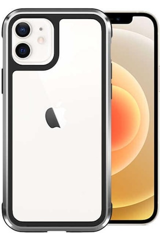 Apple Uyumlu iPhone 12 Mini Kılıf Defens Armor Ultra Koruma Case Siyah