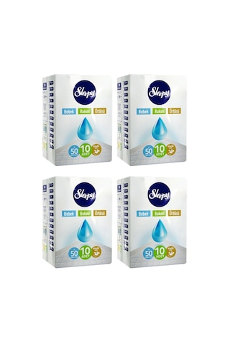 Sleepy Bebek Bakım Örtüsü 60 x 90 CM 4 x 10 Adet